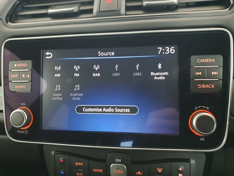 More views of Nissan Leaf