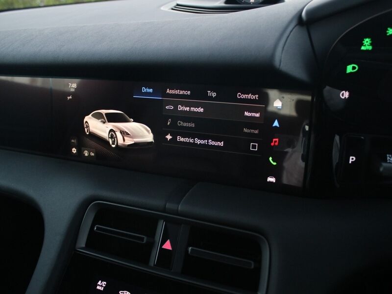 More views of Porsche Taycan