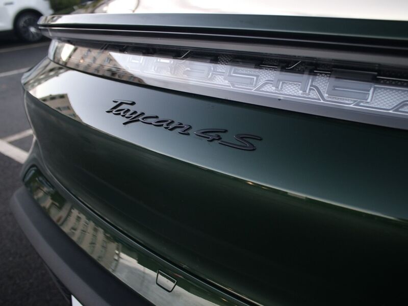 More views of Porsche Taycan