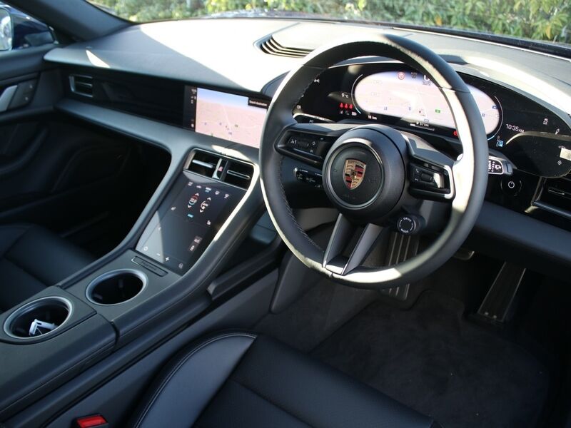 More views of Porsche Taycan