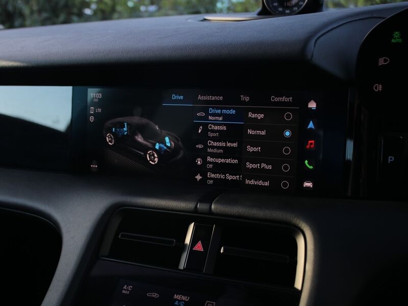 More views of Porsche Taycan