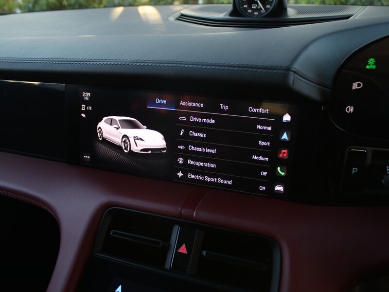 More views of Porsche Taycan