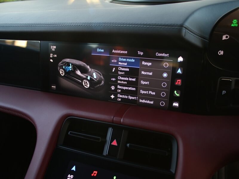 More views of Porsche Taycan