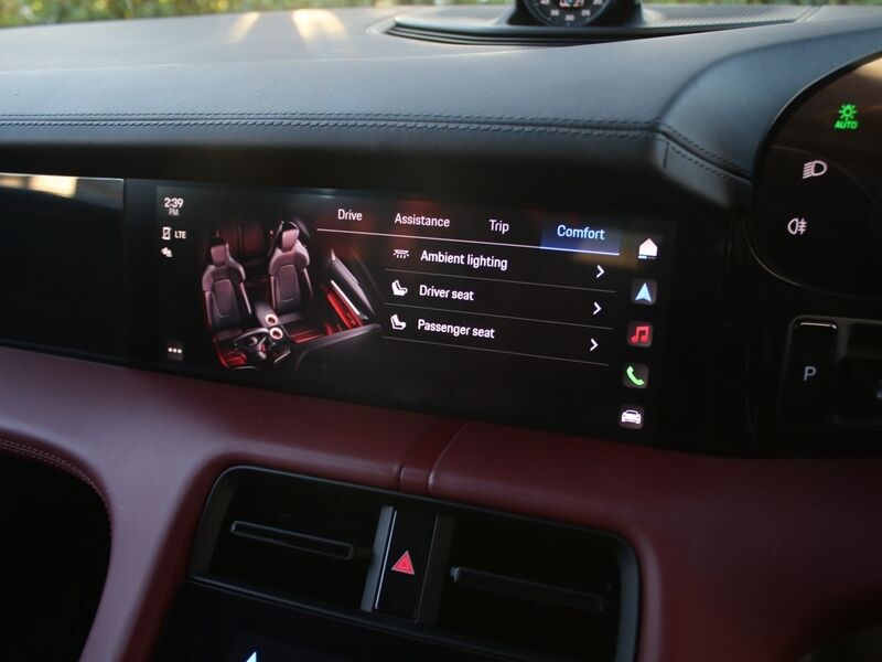 More views of Porsche Taycan