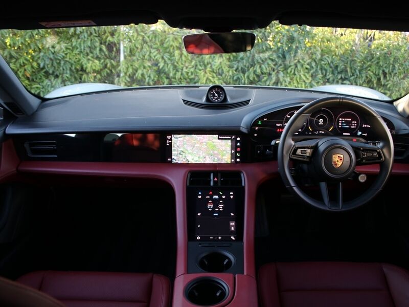 More views of Porsche Taycan