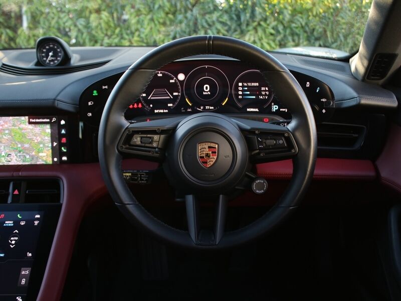 More views of Porsche Taycan