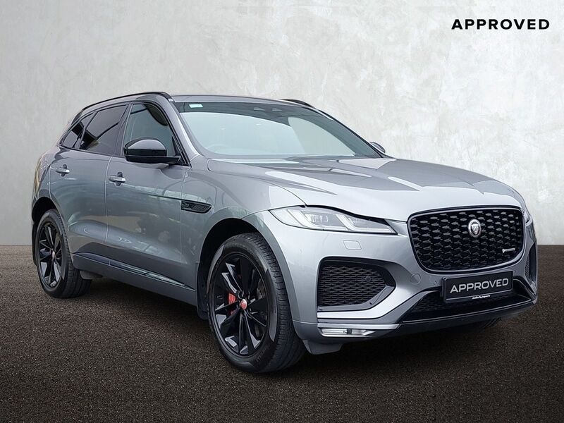 More views of Jaguar F-Pace