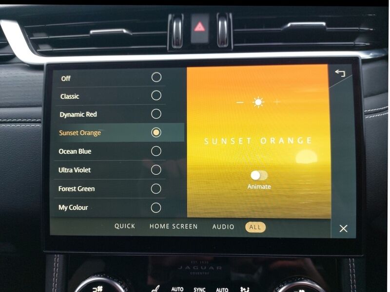 More views of Jaguar F-Pace