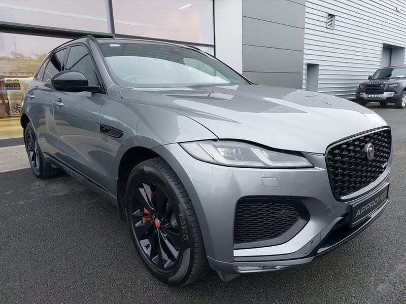 More views of Jaguar F-Pace
