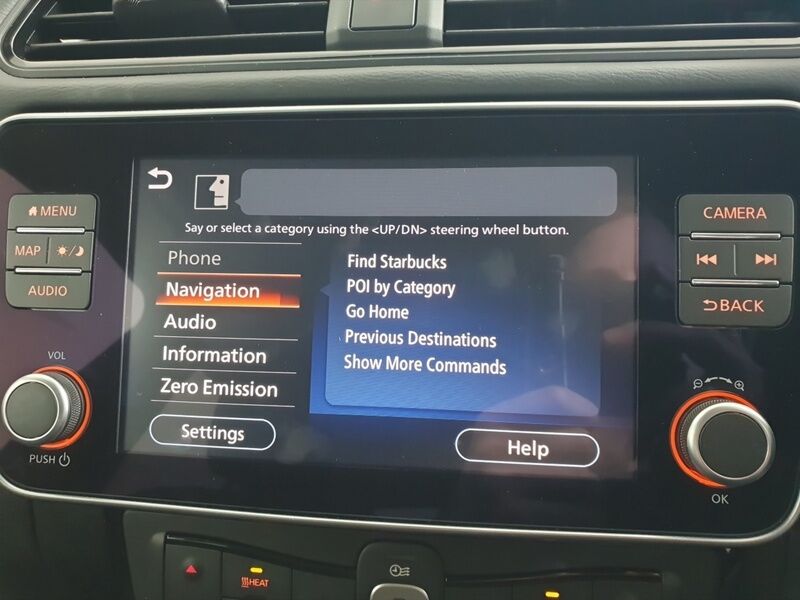 More views of Nissan Leaf