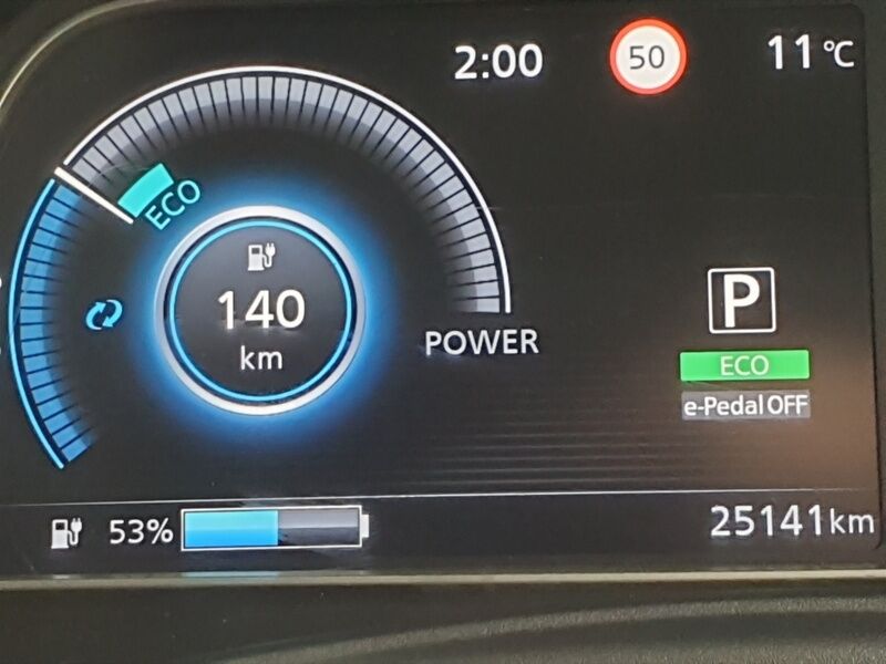 More views of Nissan Leaf