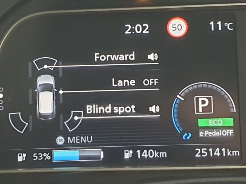 More views of Nissan Leaf