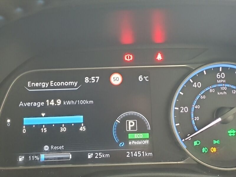 More views of Nissan Leaf