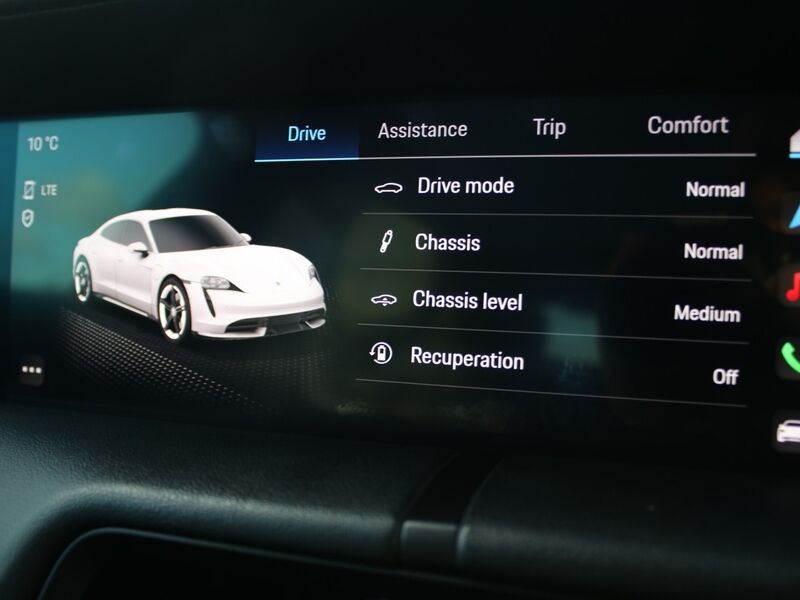 More views of Porsche Taycan