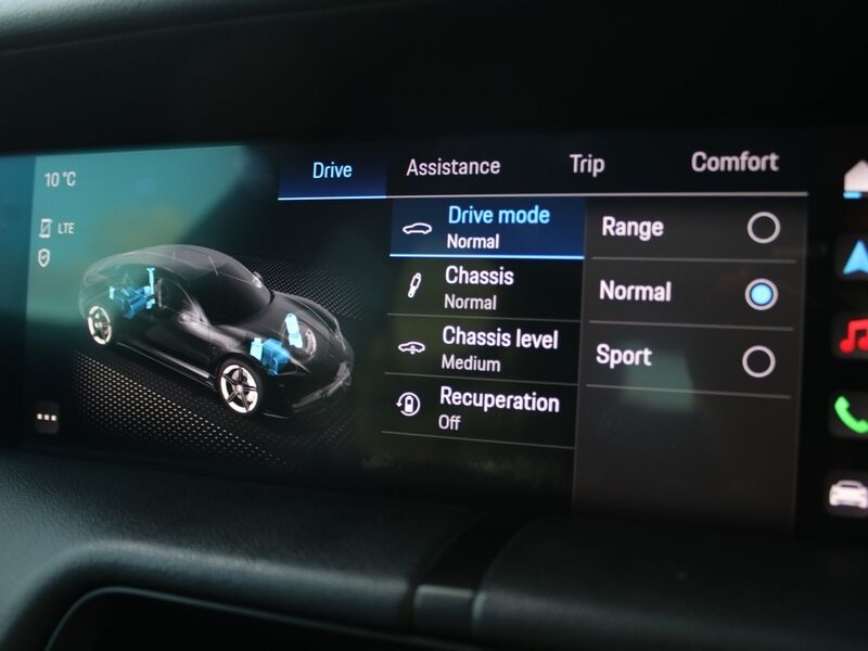 More views of Porsche Taycan