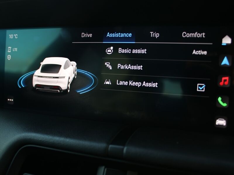 More views of Porsche Taycan