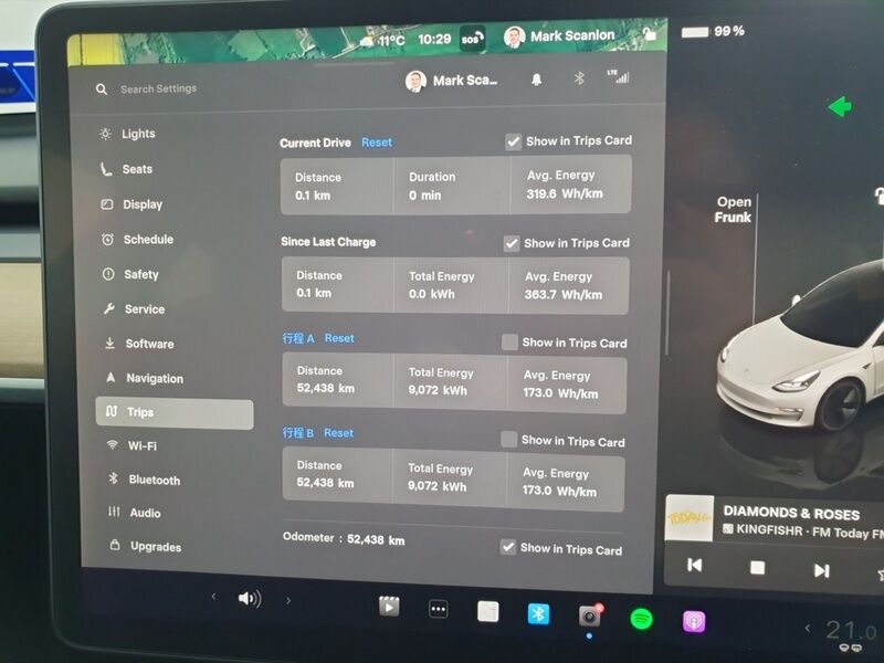 More views of Tesla Model 3