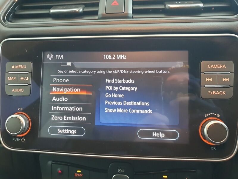 More views of Nissan Leaf