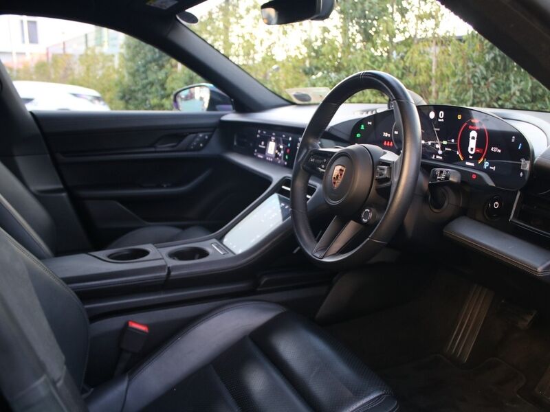 More views of Porsche Taycan