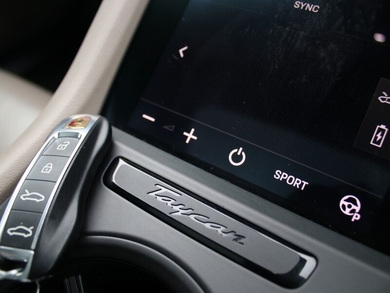 More views of Porsche Taycan