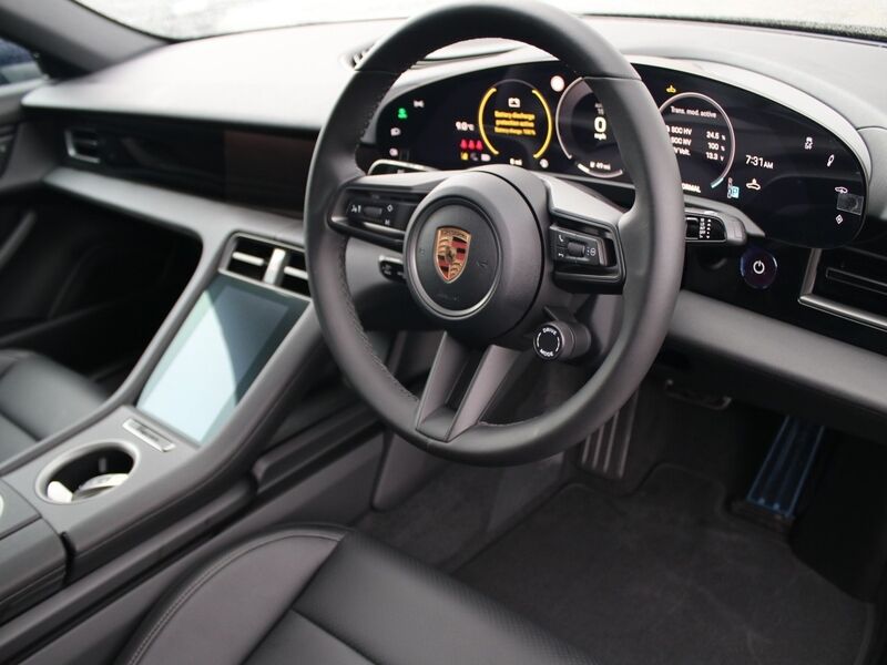 More views of Porsche Taycan