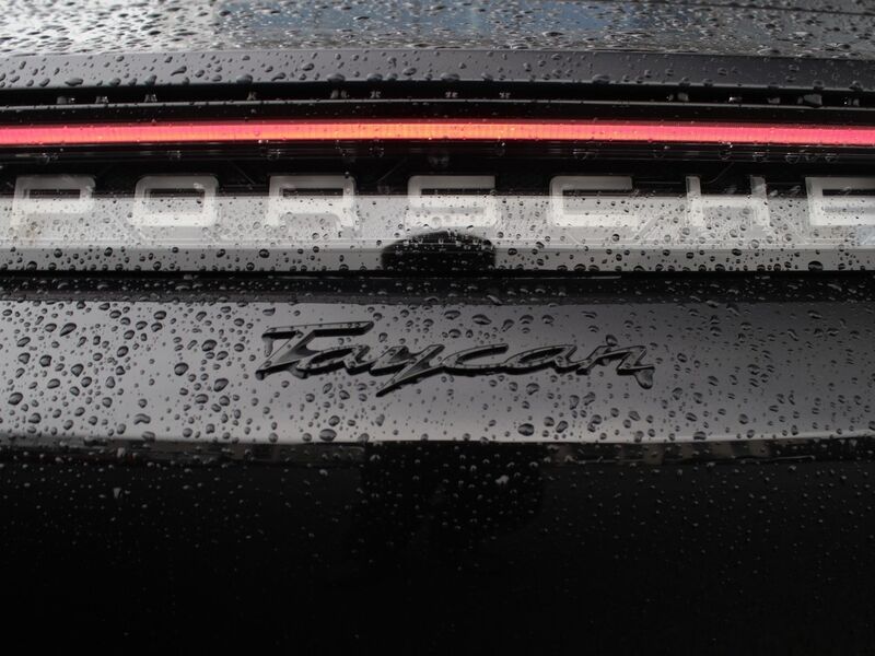 More views of Porsche Taycan