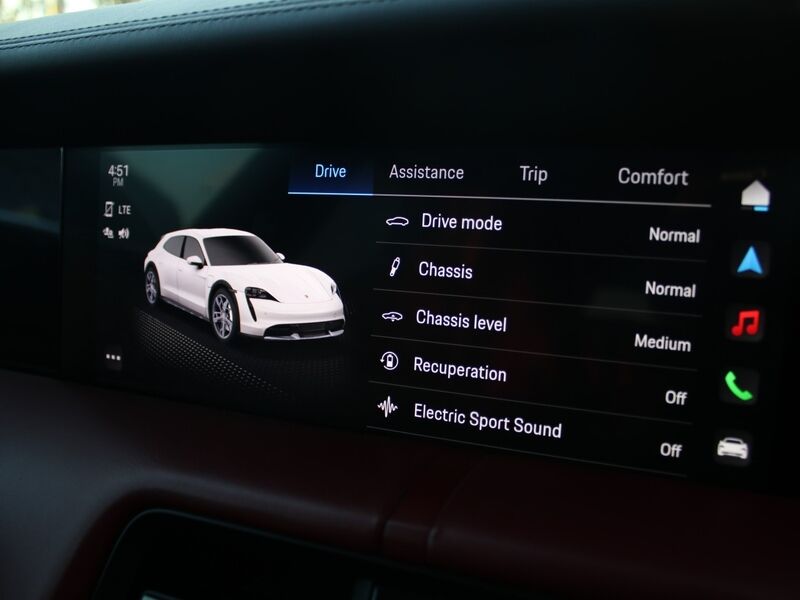 More views of Porsche Taycan