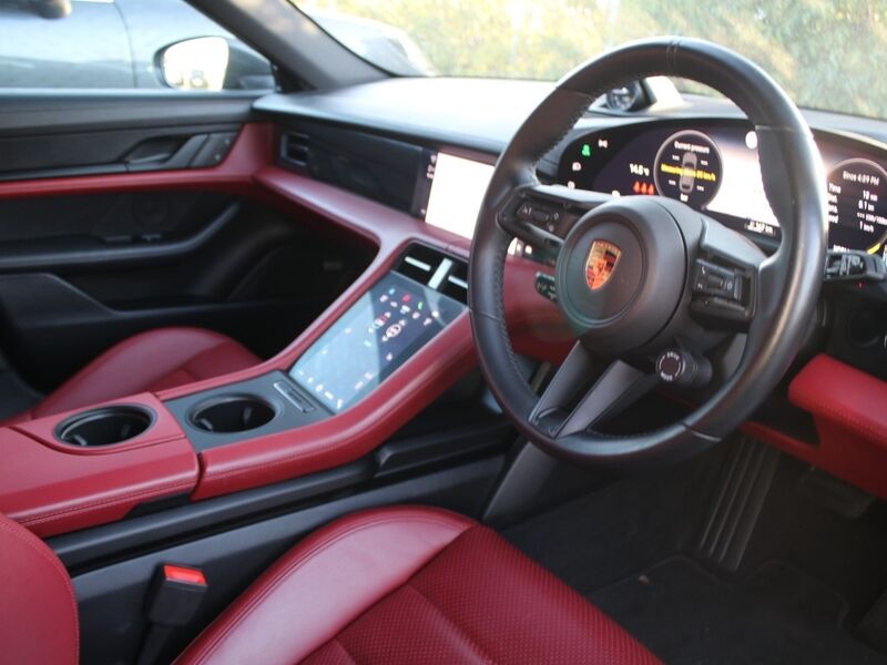 More views of Porsche Taycan