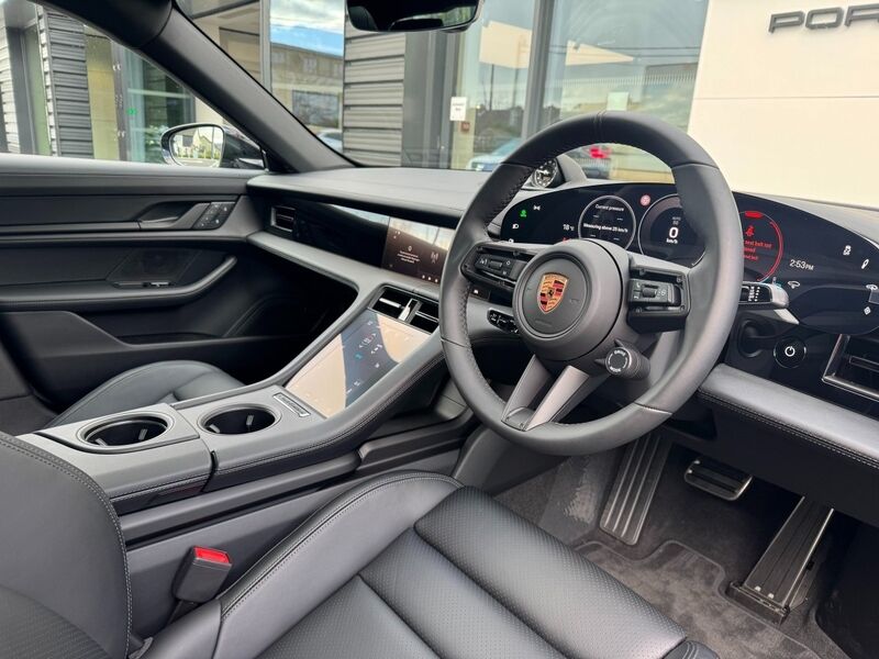 More views of Porsche Taycan