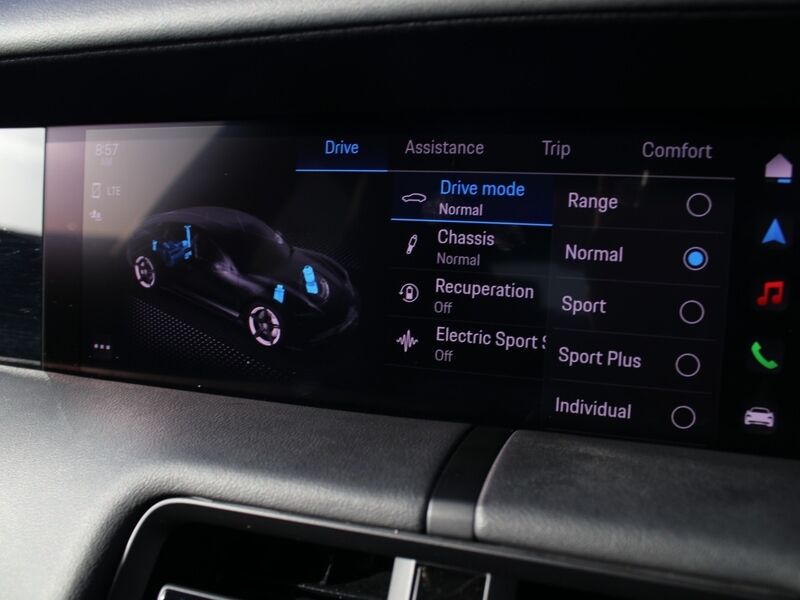 More views of Porsche Taycan