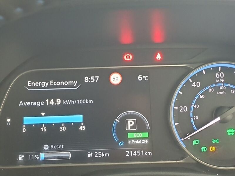 More views of Nissan Leaf