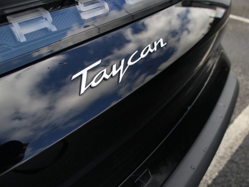 More views of Porsche Taycan