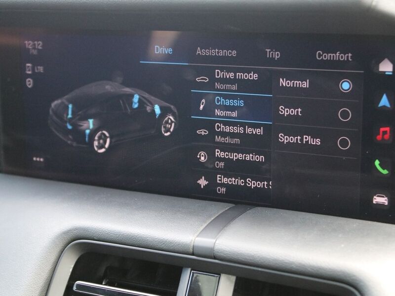 More views of Porsche Taycan