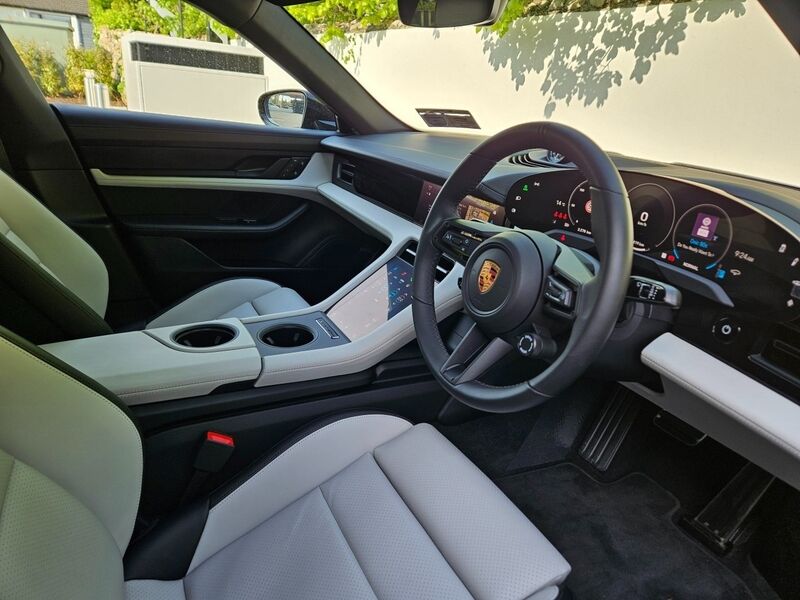 More views of Porsche Taycan