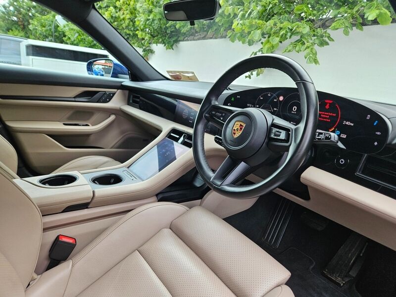 More views of Porsche Taycan