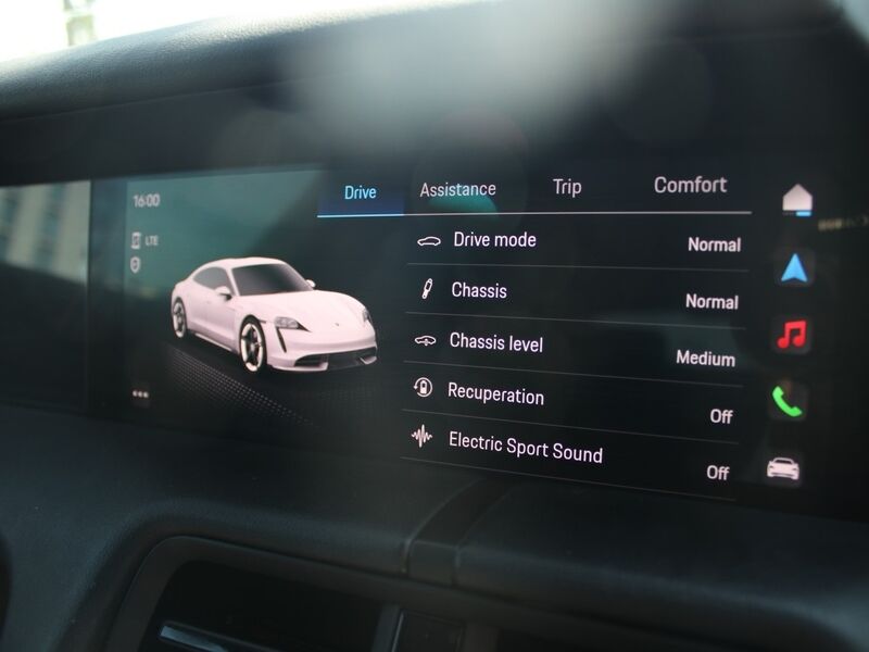 More views of Porsche Taycan