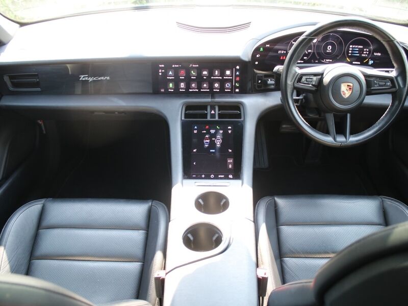More views of Porsche Taycan