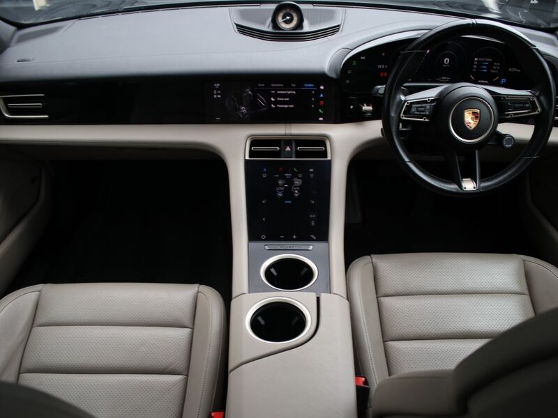 More views of Porsche Taycan