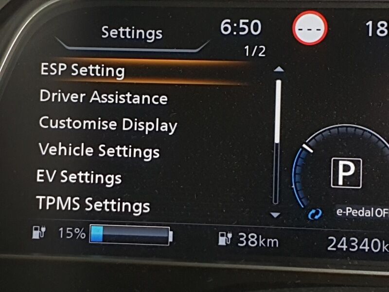 More views of Nissan Leaf
