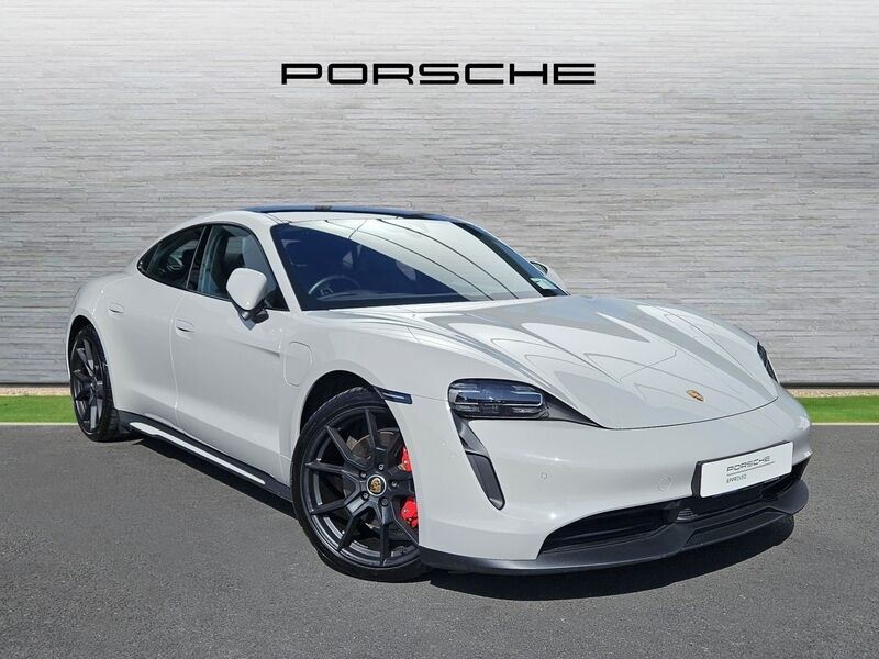More views of Porsche Taycan