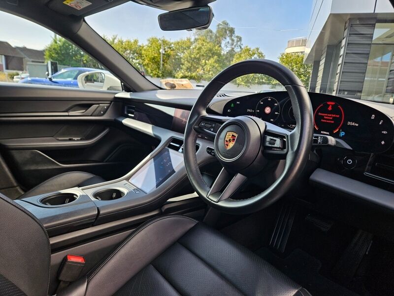 More views of Porsche Taycan