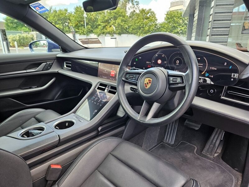 More views of Porsche Taycan