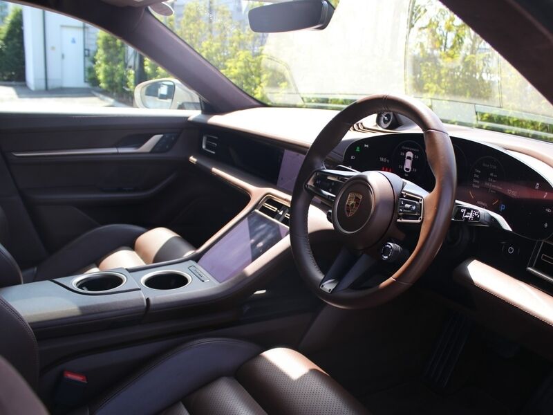 More views of Porsche Taycan