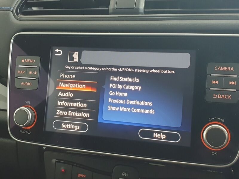 More views of Nissan Leaf