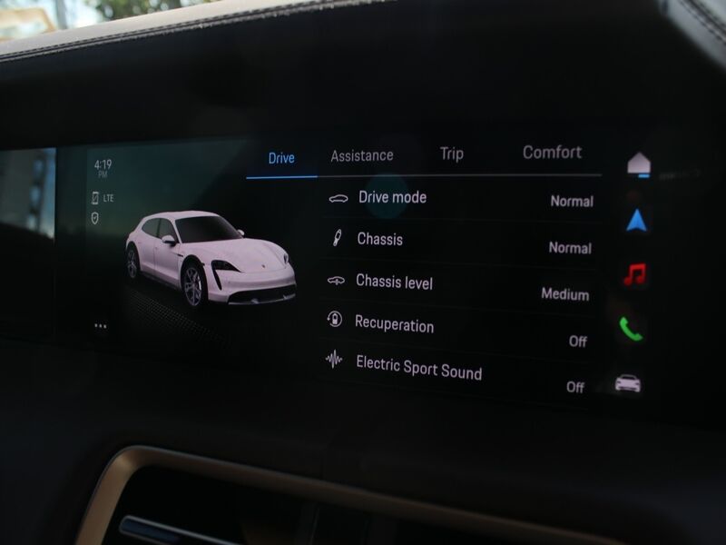 More views of Porsche Taycan
