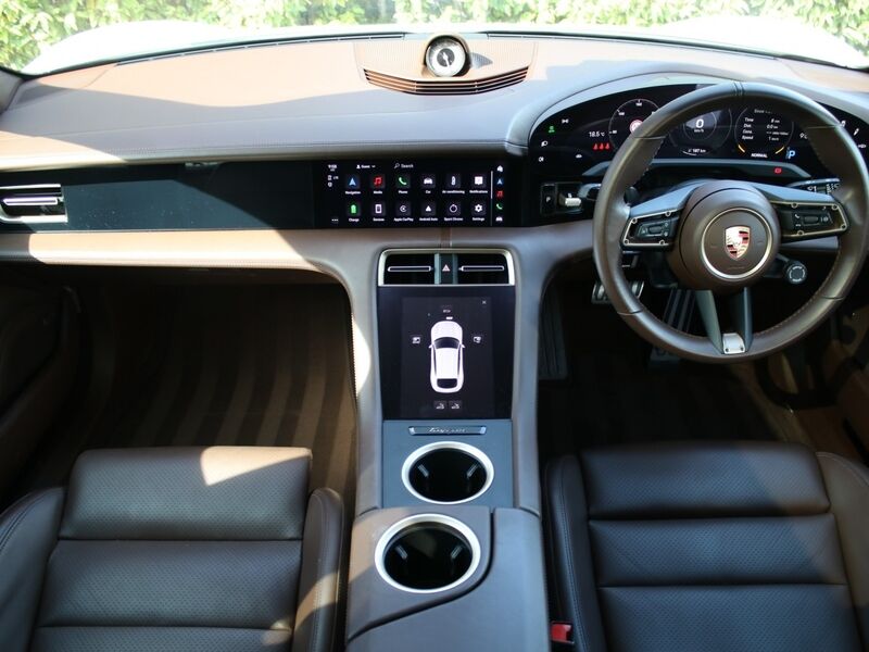 More views of Porsche Taycan
