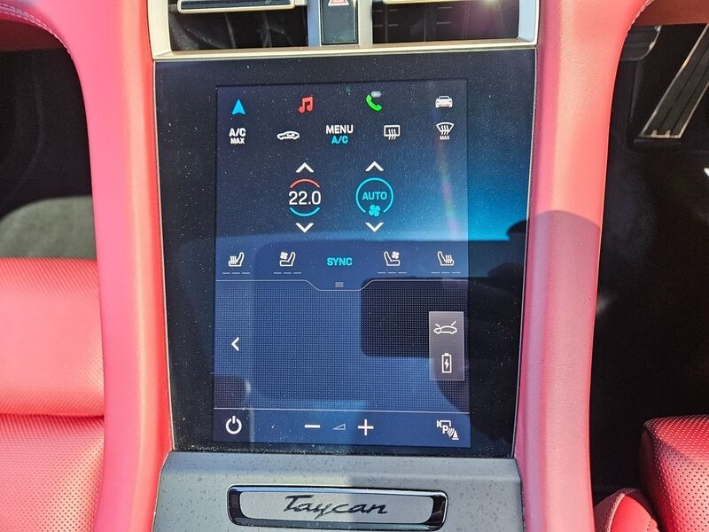 More views of Porsche Taycan