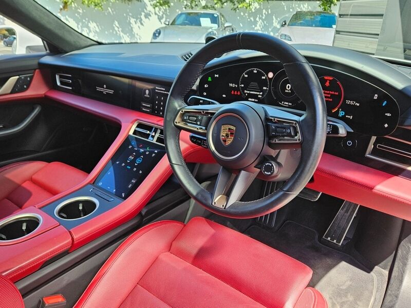 More views of Porsche Taycan