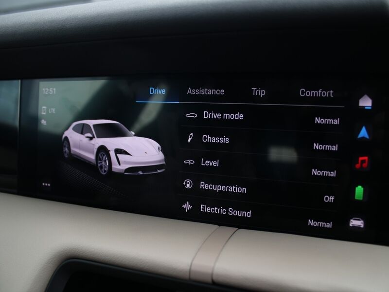 More views of Porsche Taycan
