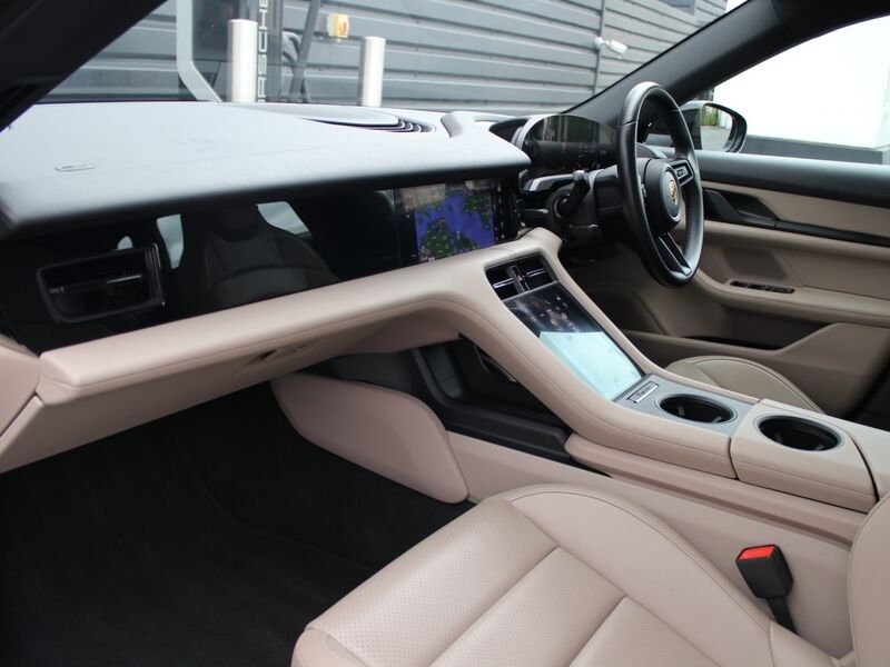More views of Porsche Taycan
